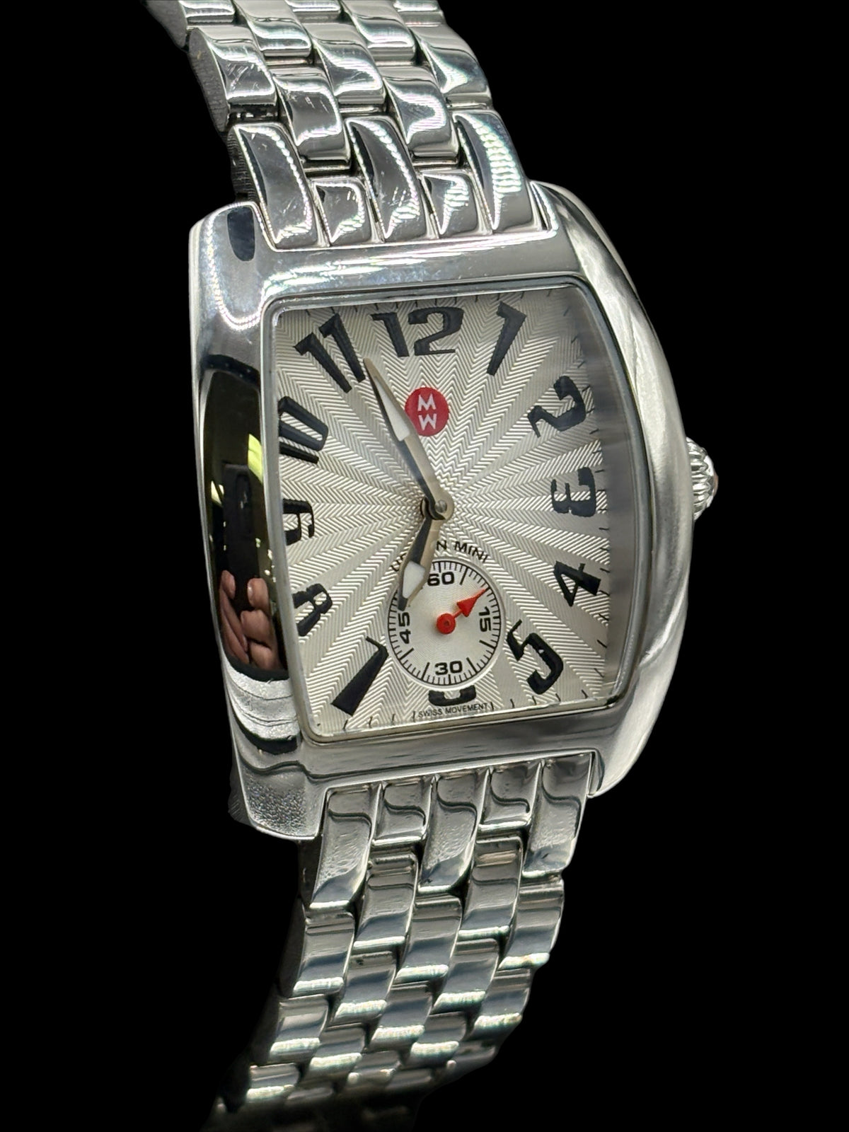 Vintage Michele (Mini Urban) stainless steel quartz watch