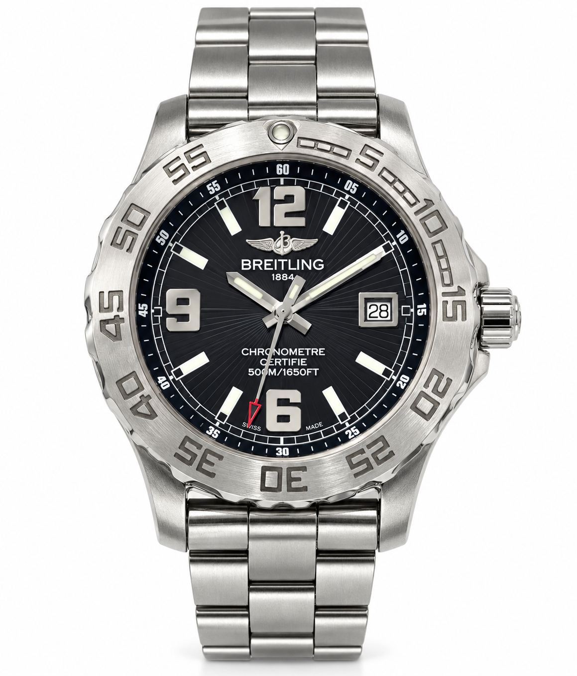 Breitling Colt Automatic Chronometer 500M Stainless Steel Watch A74387