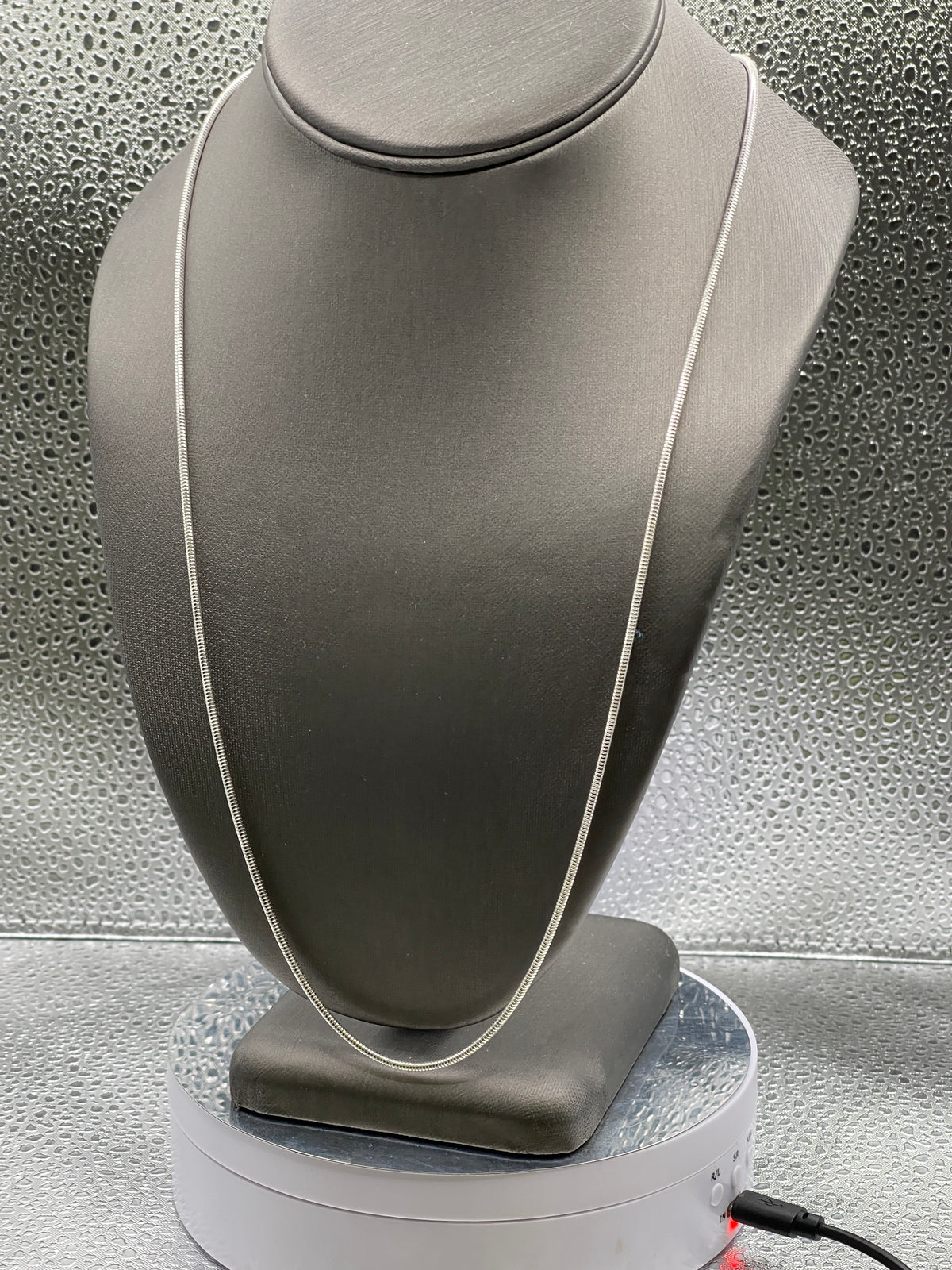 Sterling Silver Snake Necklace