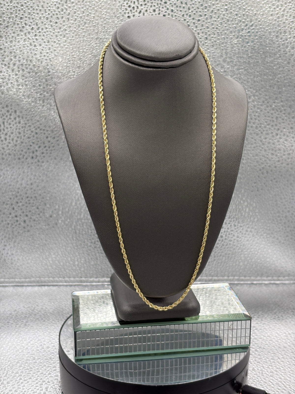 Ladies / Gents 14 Karat Yellow Gold Di-Cut Rope Chain