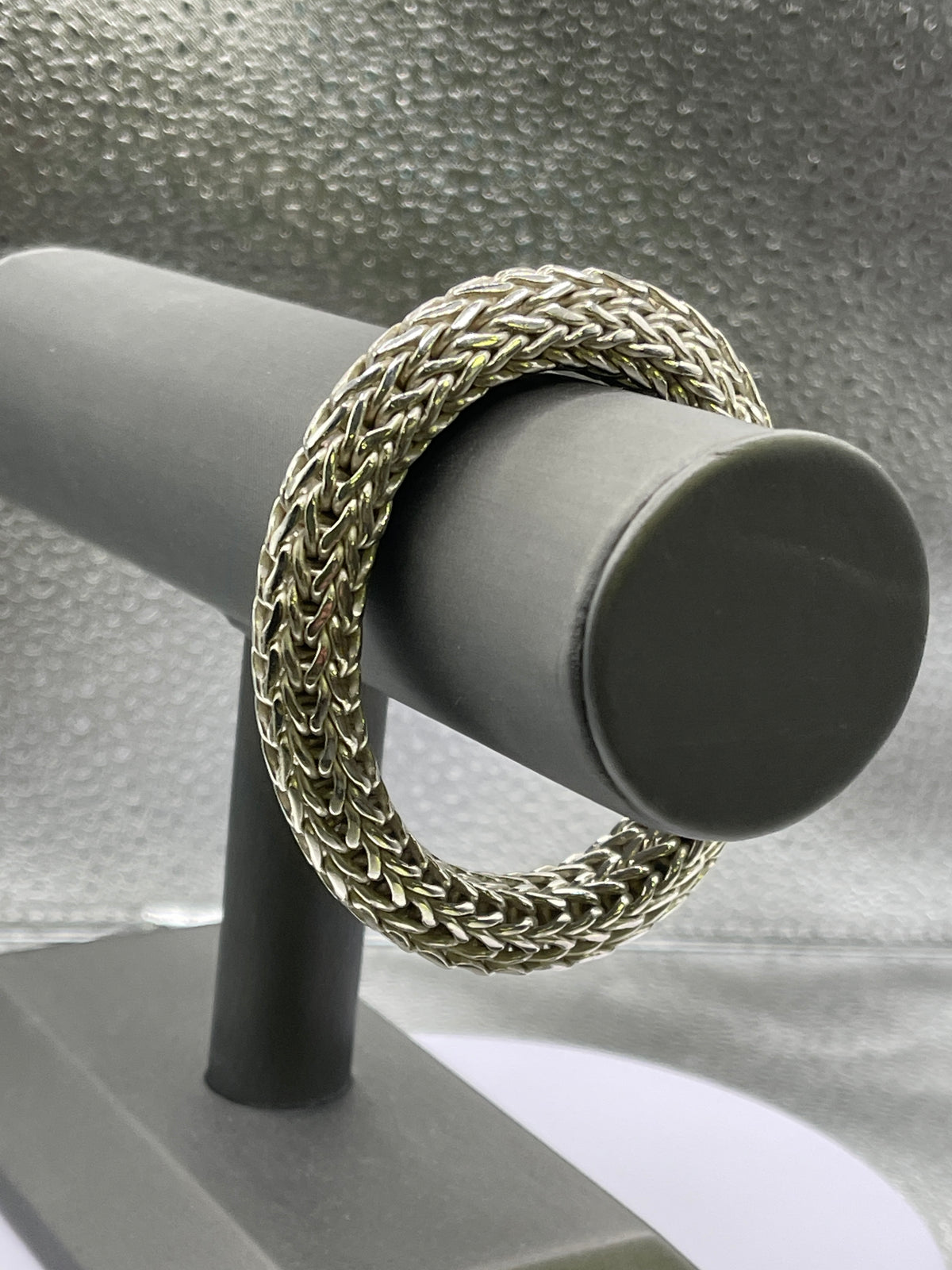 JOHN HARDY Fabulous Men’s .925 Sterling Silver Triple Woven Bracelet