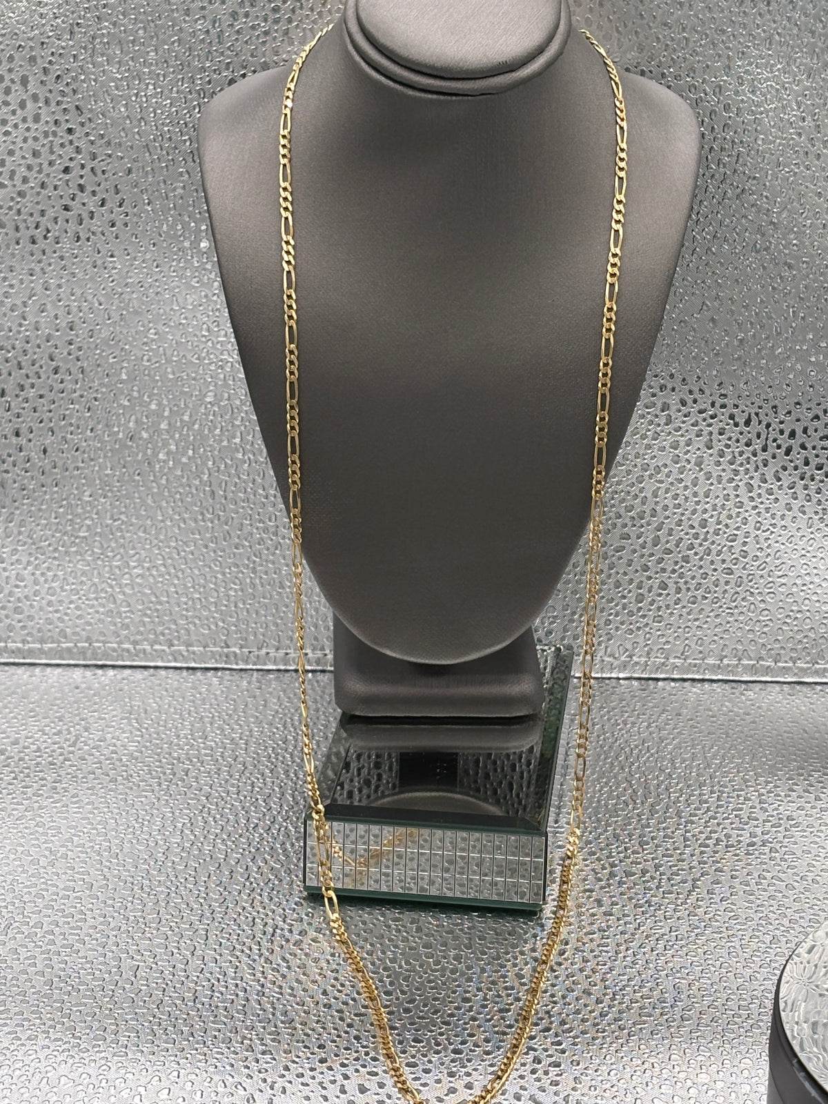 Ladies / Gents 14 Karat Yellow Gold Solid Figeroe Link Chain