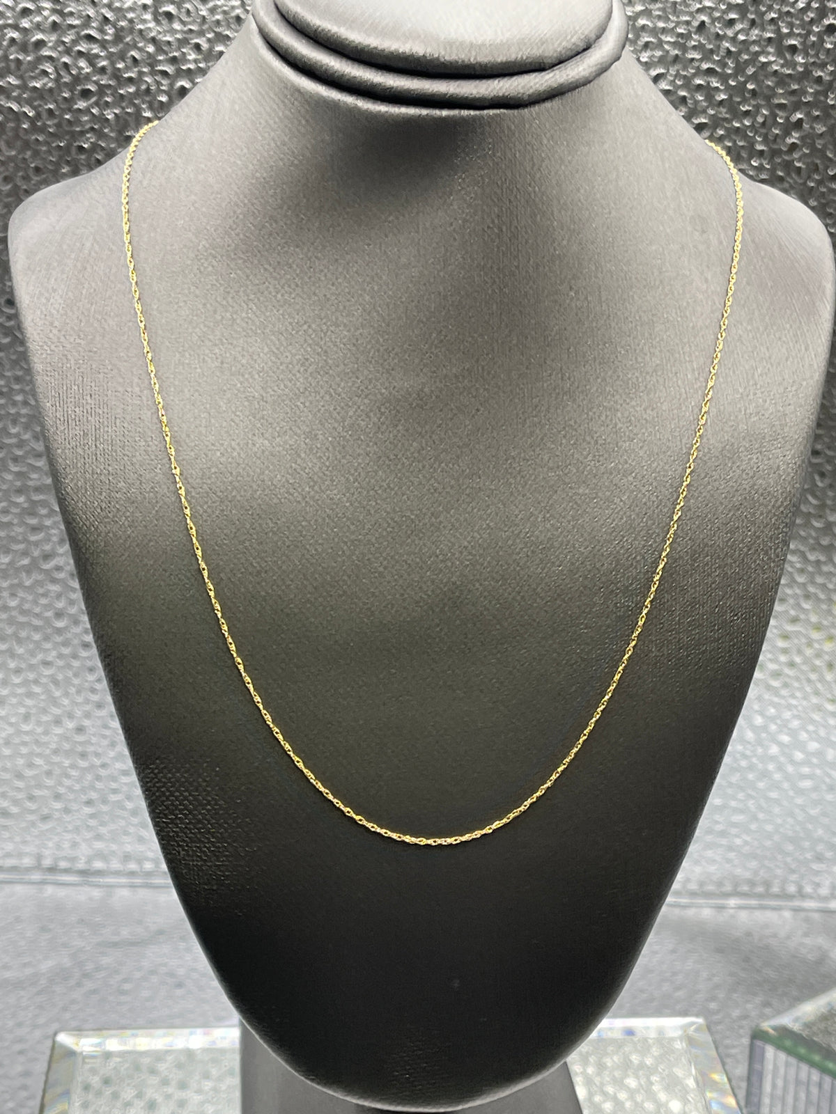 Ladies Imported 10 Karat Yellow Gold Open Link Chain