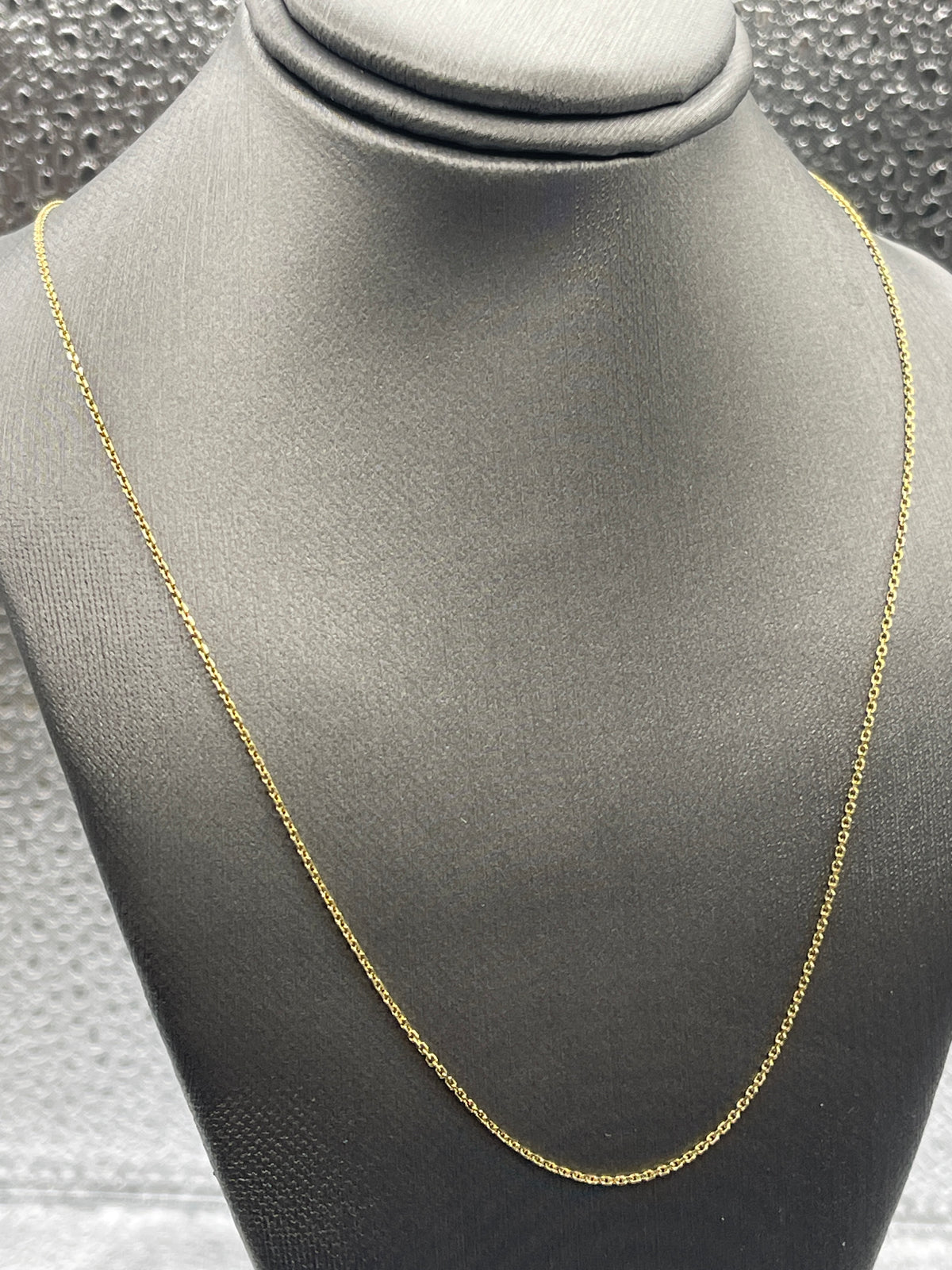 Ladies 14 Karat Solid Yellow Gold Open Link Chain