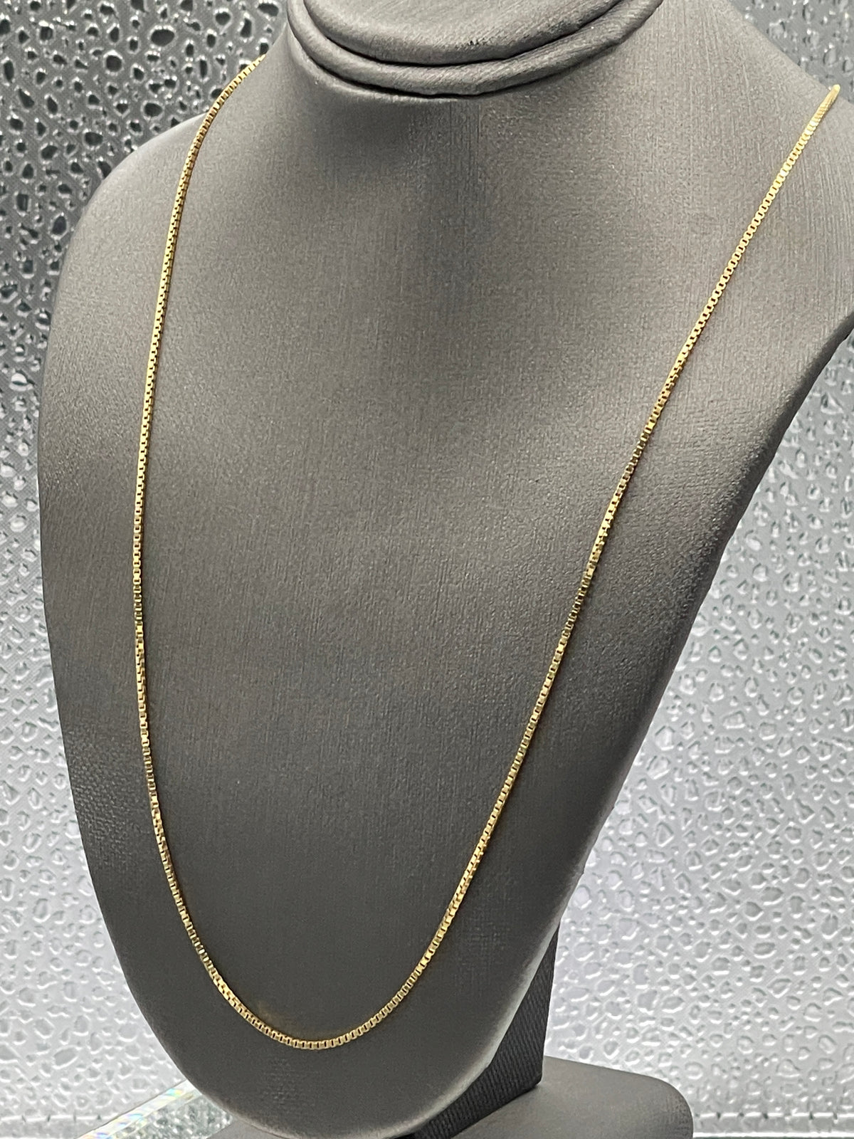 View one of Ladies 14 Karat Solid Yellow Gold Box Chain