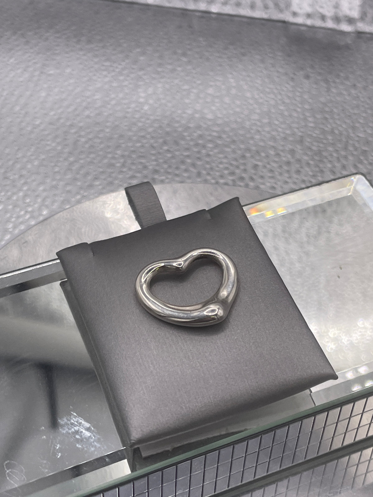 View one of Ladies Sterling Silver Floating Heart Pendant