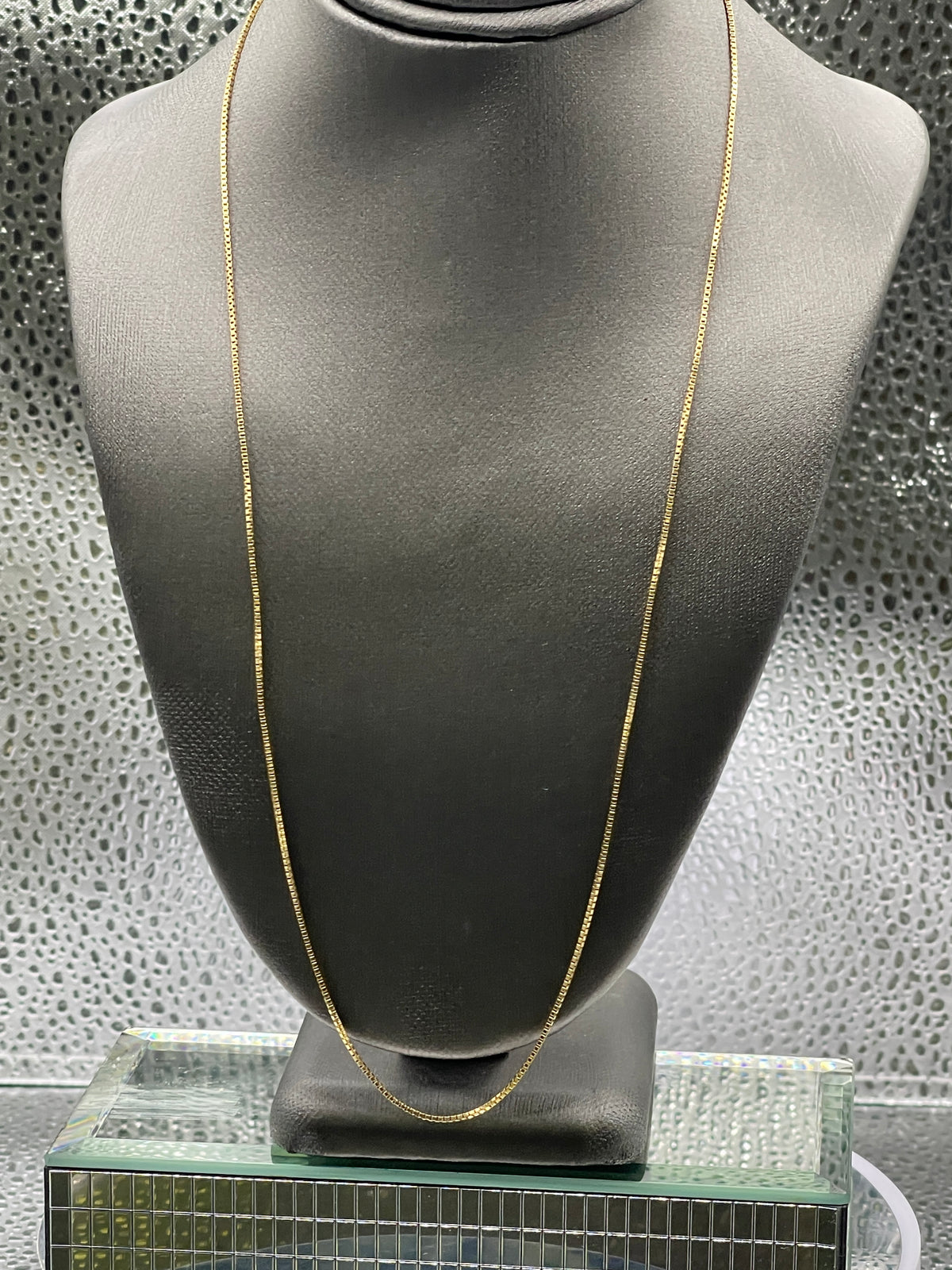 Ladies 14 Karat Solid Yellow Gold Box Chain