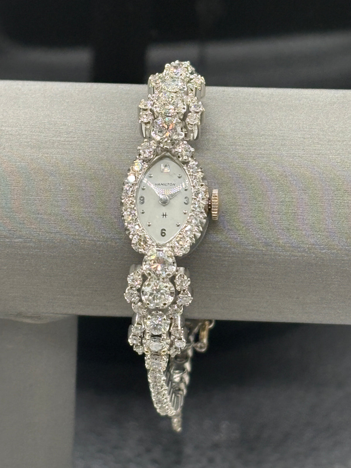 Antique Hamilton Women’s Diamond Cocktail Watch