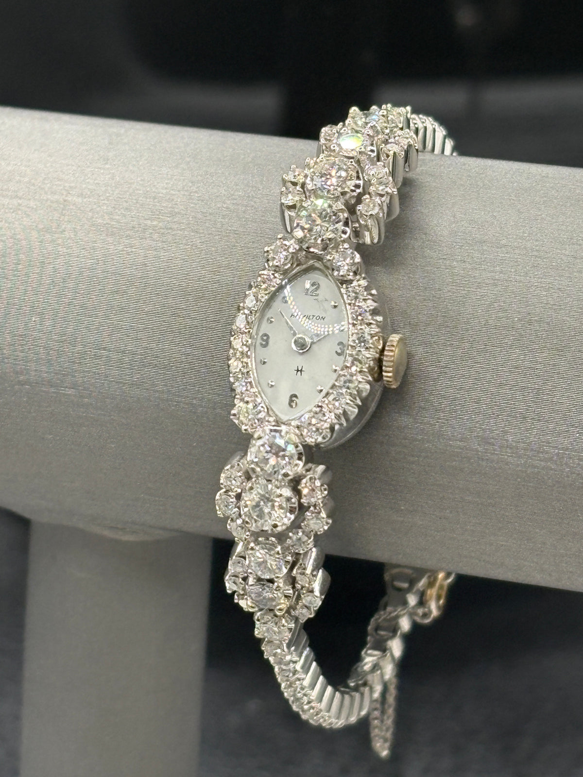 Antique Hamilton Women’s Diamond Cocktail Watch