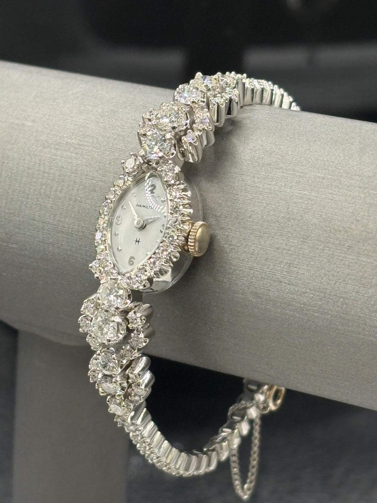 Antique Hamilton Women’s Diamond Cocktail Watch