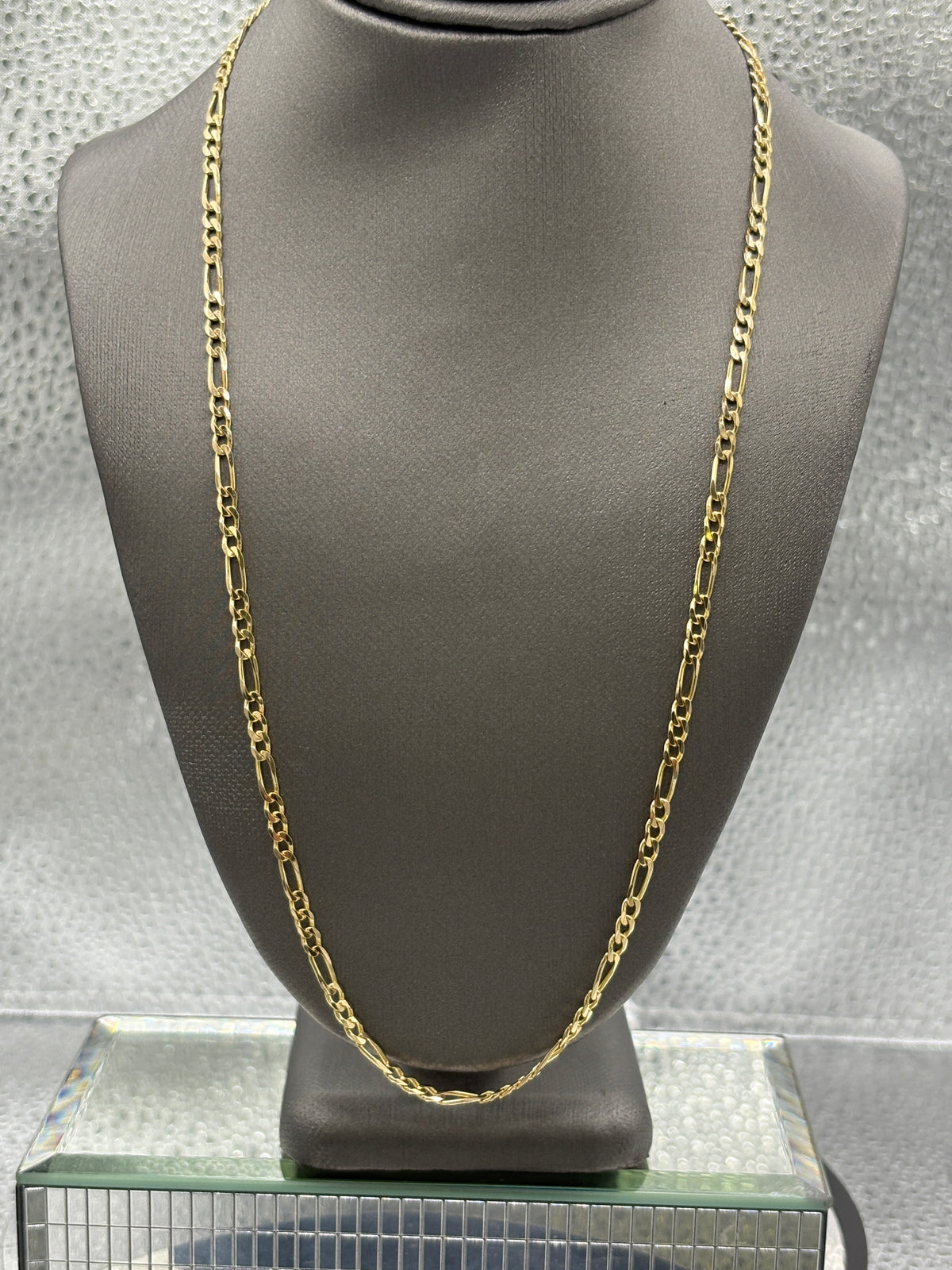 View one of Ladies/Gents 14 Karat Yellow Gold Figero Link Chain