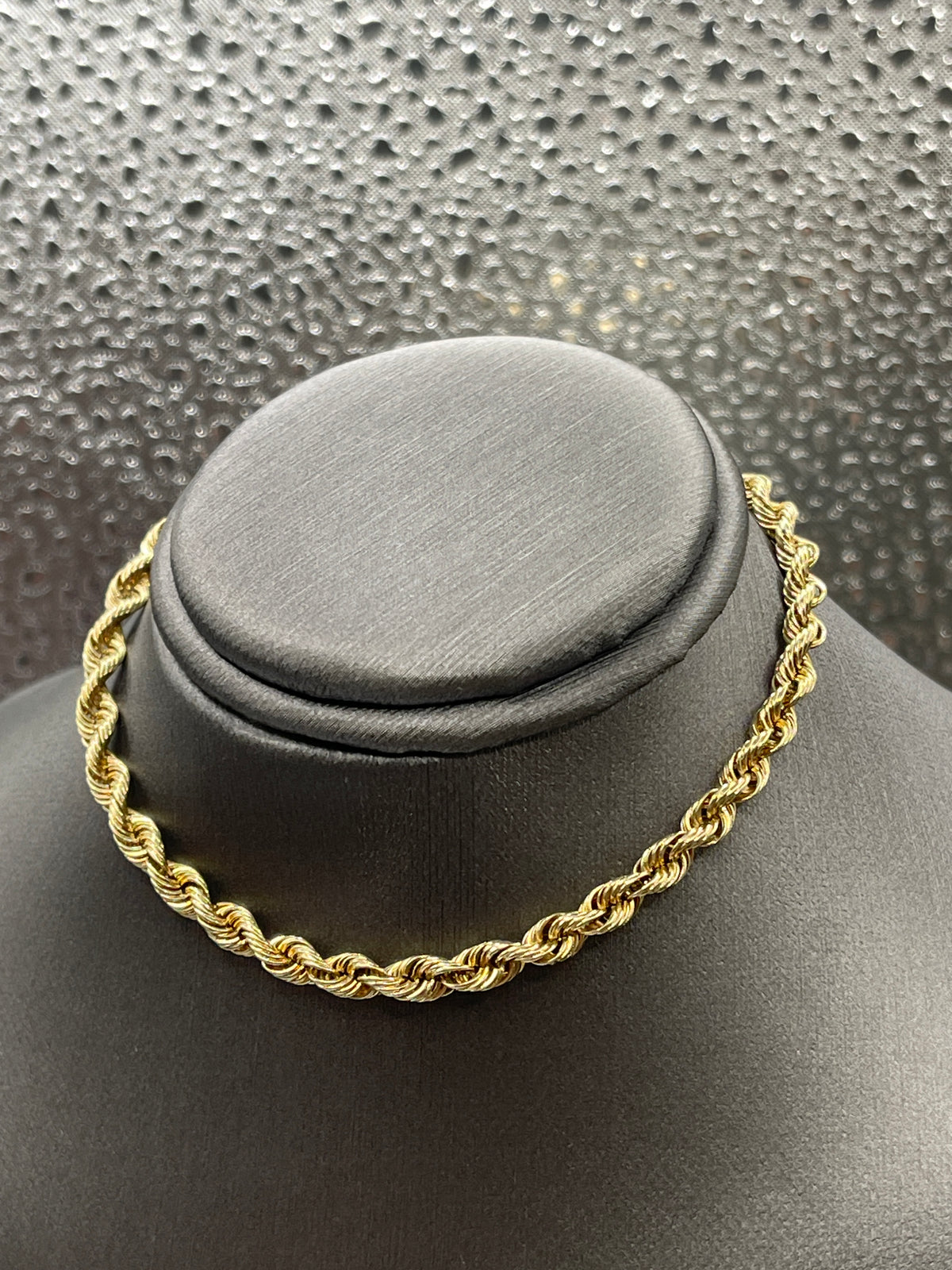 14 Karat Yellow Gold Silk Rope Bracelet