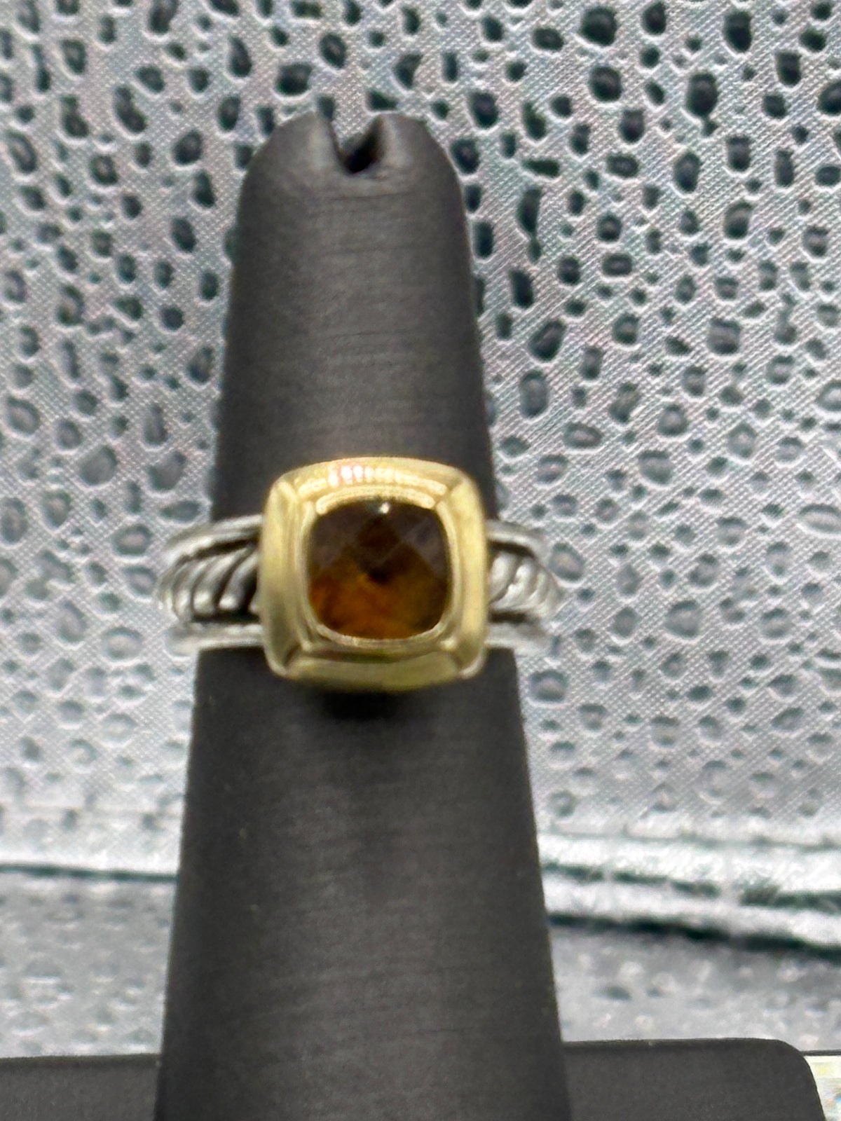 View one of Ladies David Yurman 18 Karat & Sterling Checkerboard
