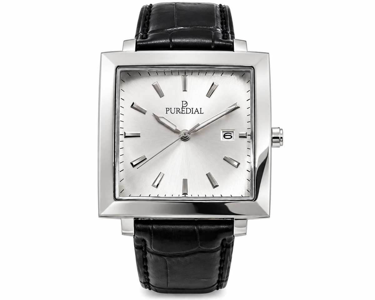 Vintage Puredial Square Legacy Ladies/Gents Wrist Watch