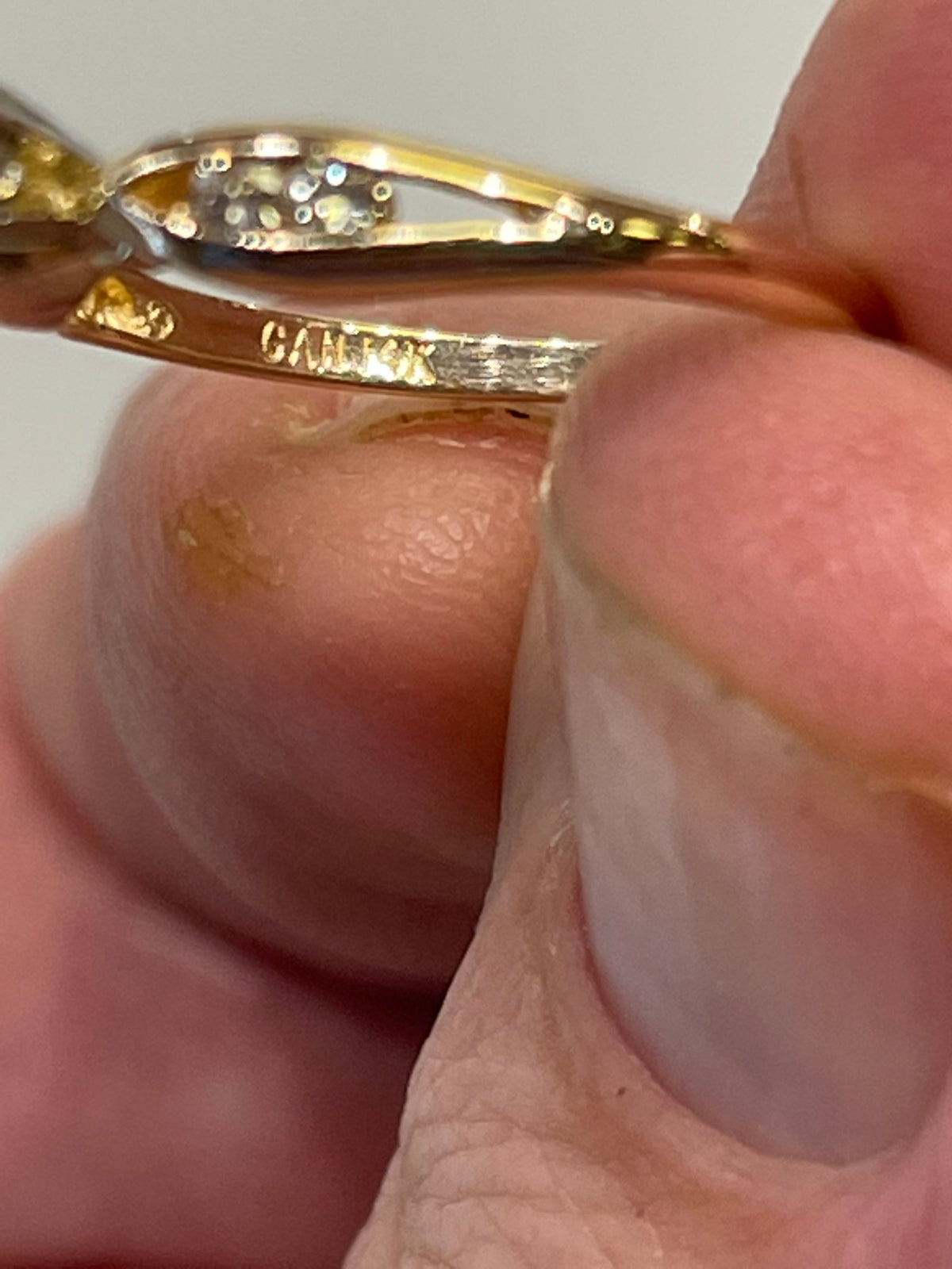 14 Karat Yellow Gold Diamond Engagement Ring - Philadelphia Gold & Silver Exchange