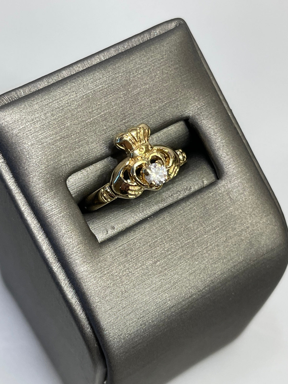 14 KARAT YELLOW GOLD CLADDAH RING - Philadelphia Gold & Silver Exchange