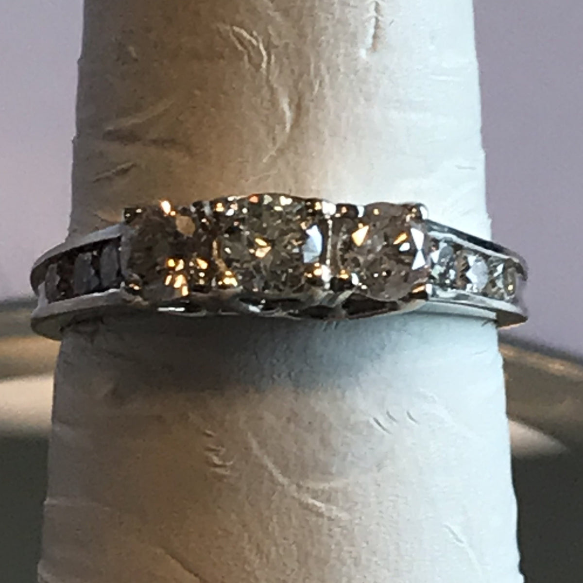 14KT Solid White Gold Diamond Engagement Ring - Philadelphia Gold & Silver Exchange