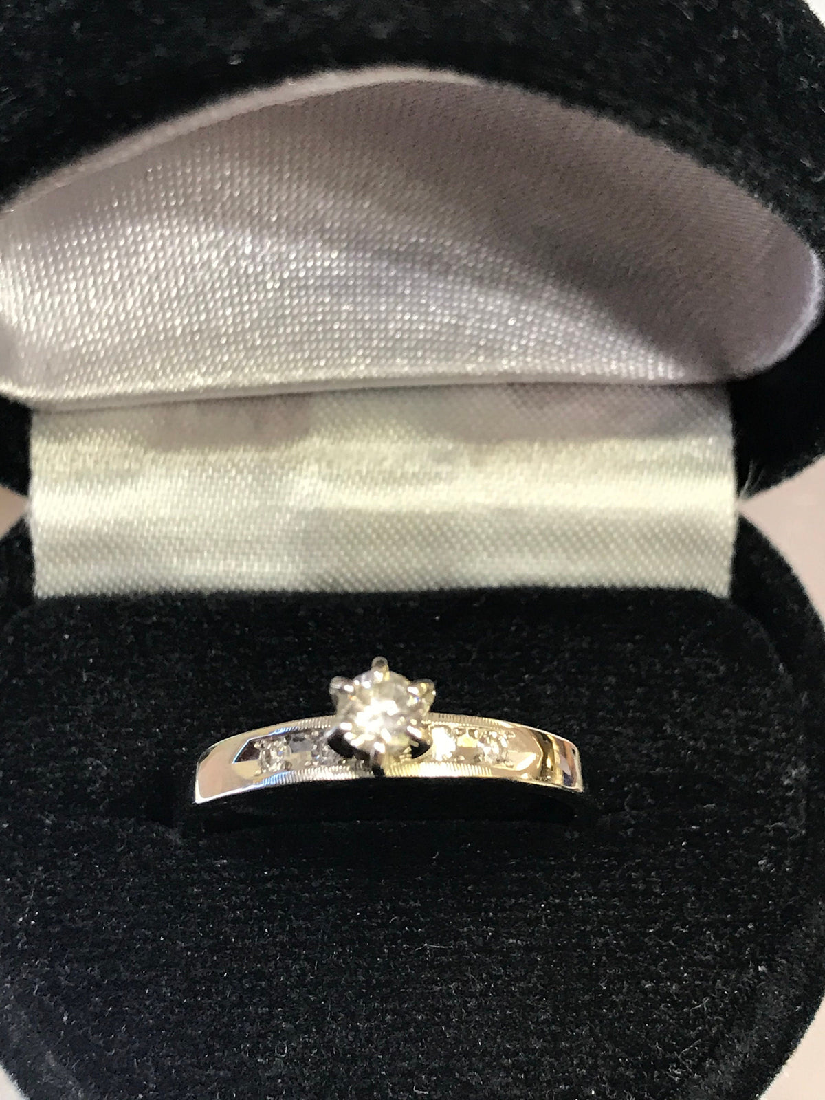 14 Karat Diamond Engagement Ring - Philadelphia Gold & Silver Exchange