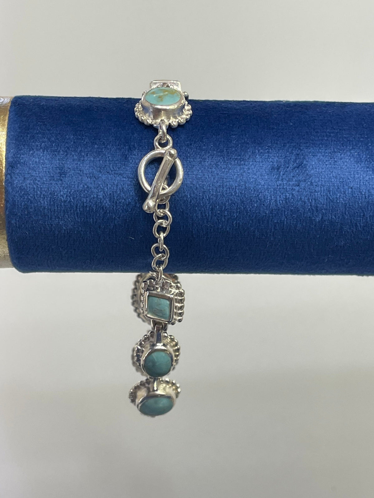 Sterling Silver Turquoise Bracelet - Philadelphia Gold & Silver Exchange