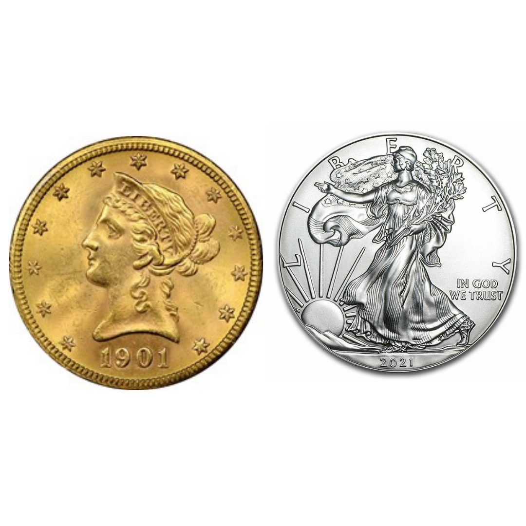 Image of two coins side by side
