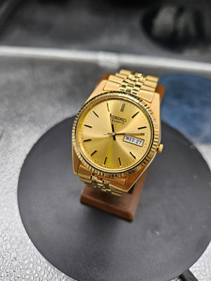 Vintage 1990’s Seiko quarts “President”/Datejust-style dress watch