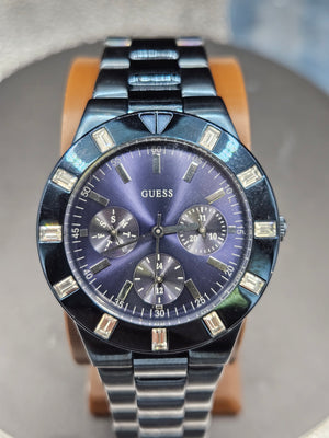 Vintage Women’s Guess Watch  Iconic blue with stainless steel case and band