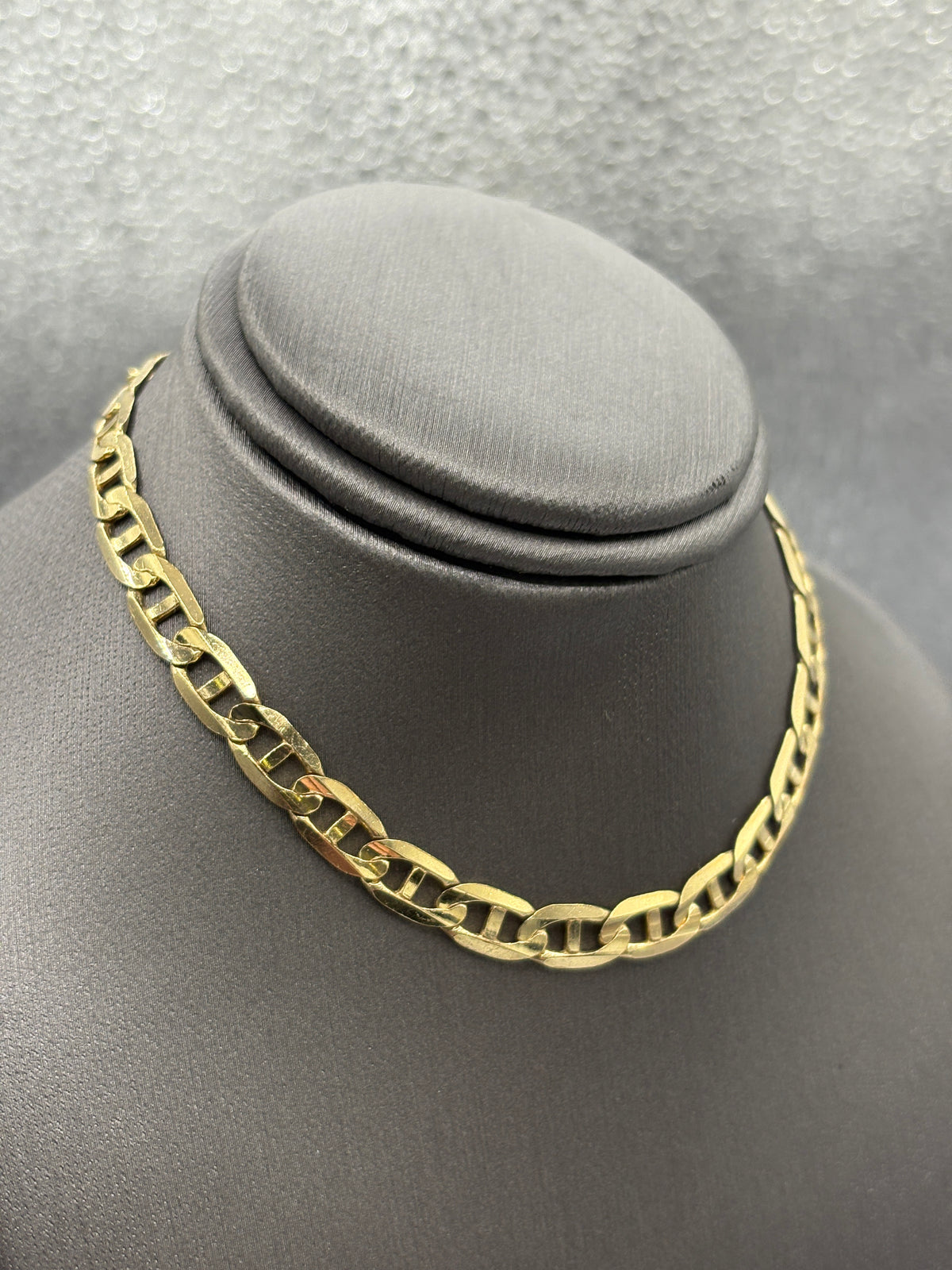 View one of Ladies/Gents 10 Karat Yellow Gold Anchor Link Bracelet
