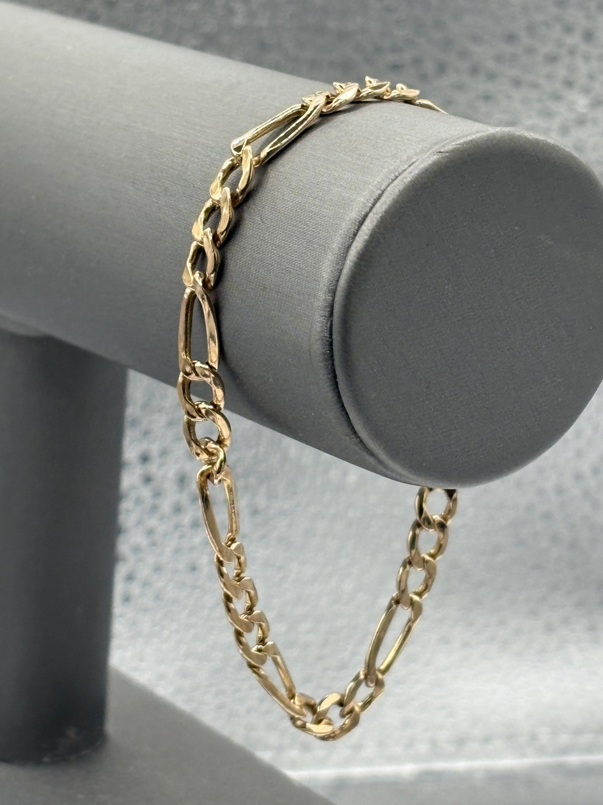 View one of Ladies/Gents 14 Karat Yellow Gold Figero Bracelet