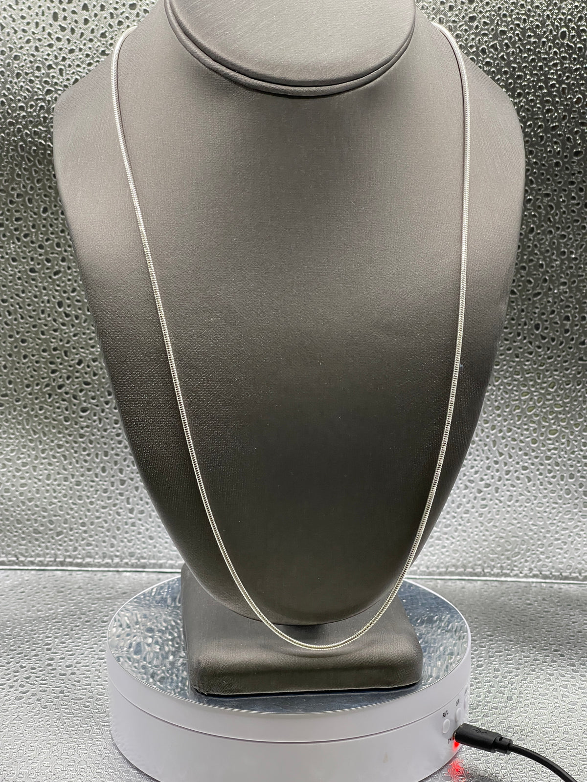Sterling Silver Snake Necklace