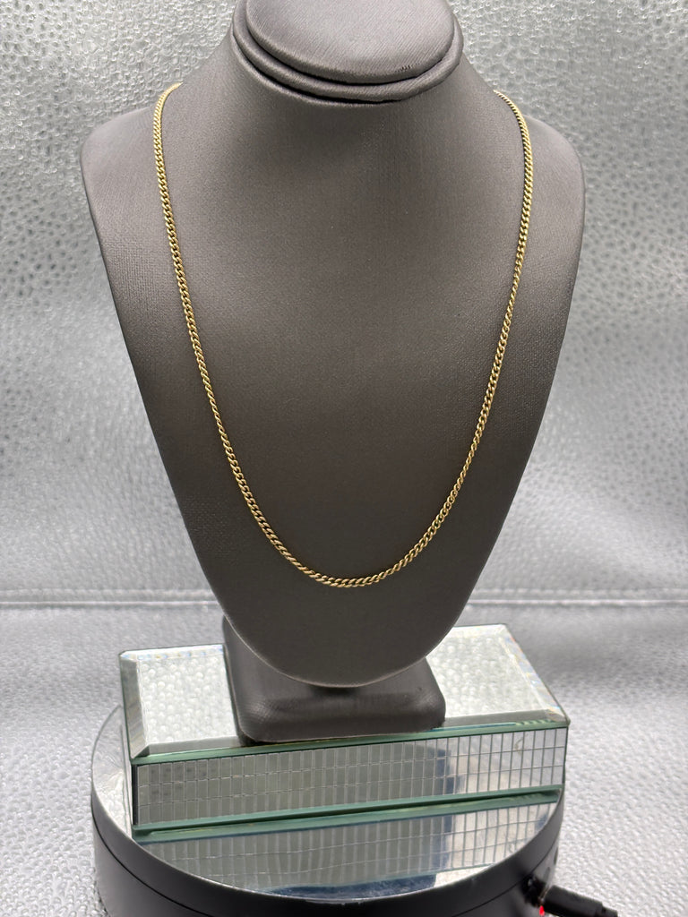 Ladies / Gents 14 Karat Yellow Gold Solid Open Link Chain