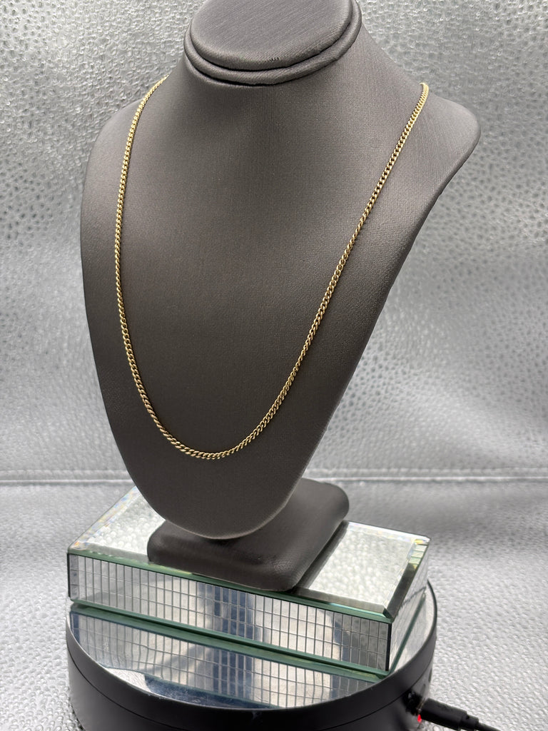 Ladies / Gents 14 Karat Yellow Gold Solid Open Link Chain