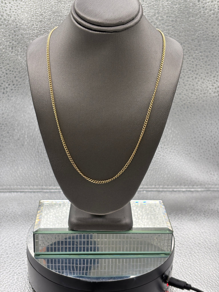 Ladies / Gents 14 Karat Yellow Gold Solid Open Link Chain