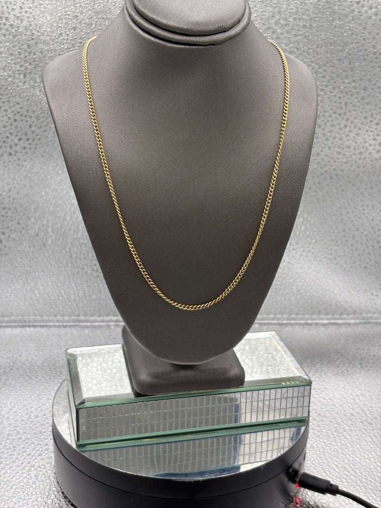 Ladies / Gents 14 Karat Yellow Gold Solid Open Link Chain