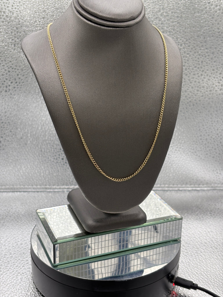 Ladies / Gents 14 Karat Yellow Gold Solid Open Link Chain