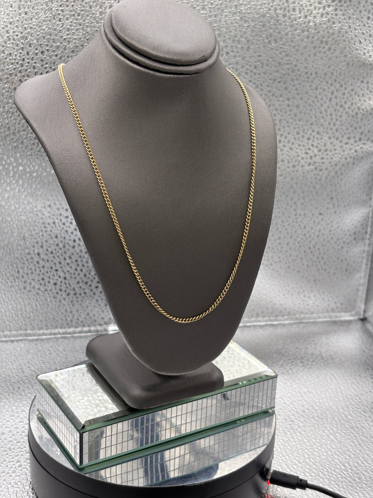 Ladies / Gents 14 Karat Yellow Gold Solid Open Link Chain