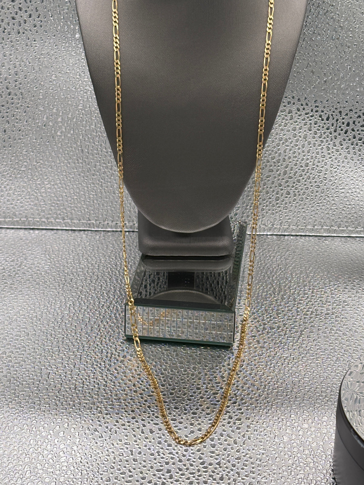 Ladies / Gents 14 Karat Yellow Gold Solid Figeroe Link Chain