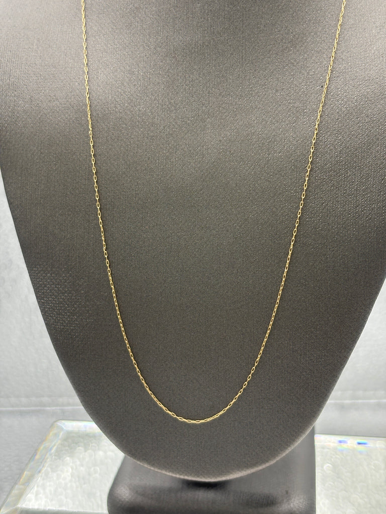 Ladies 14 Karat Yellow Gold Pendant Chain