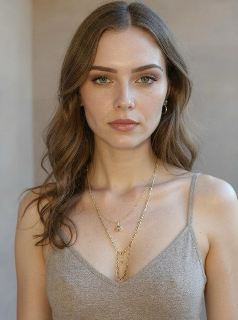 Ladies 14 Karat Yellow Gold Solid Diamond-Cut Rope Chain