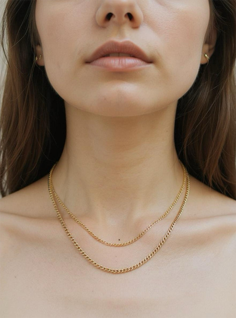 Ladies / Gents 14 Karat Yellow Gold Solid Open Link Chain