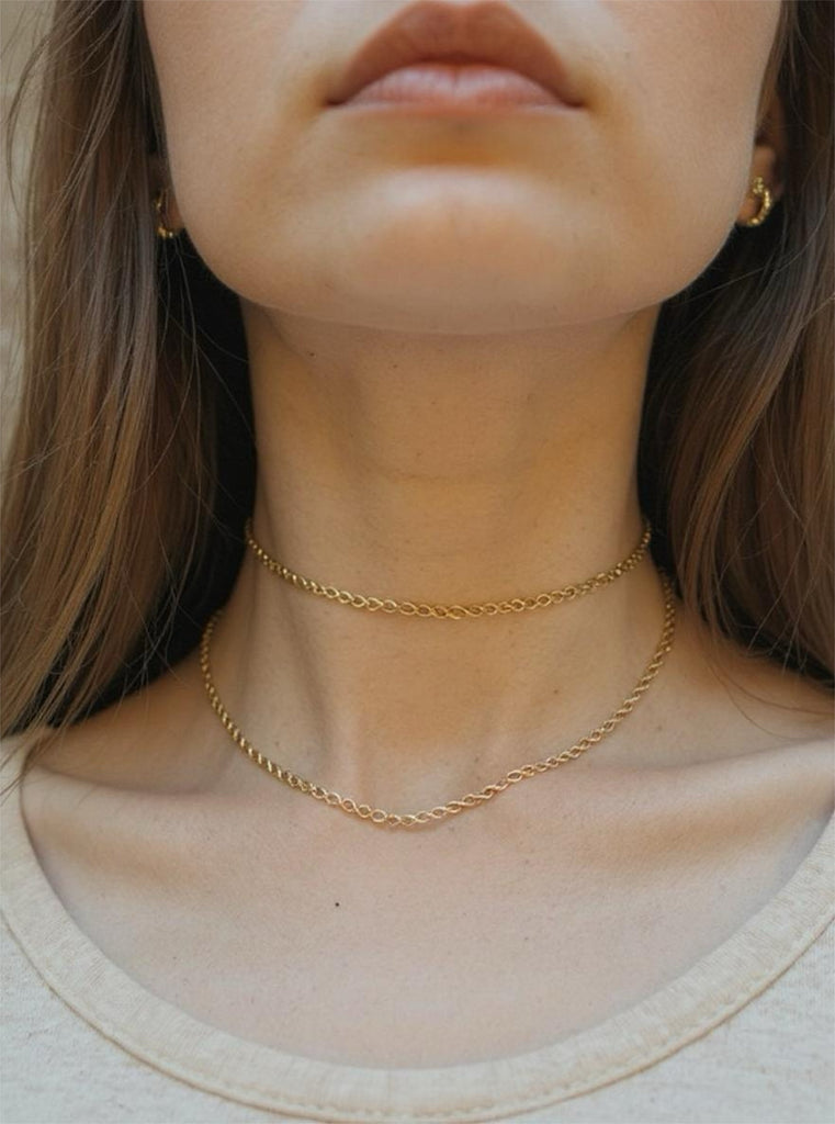 Ladies/Gents 14 Karat Yellow Gold Solid Di-Cut Rope Chain