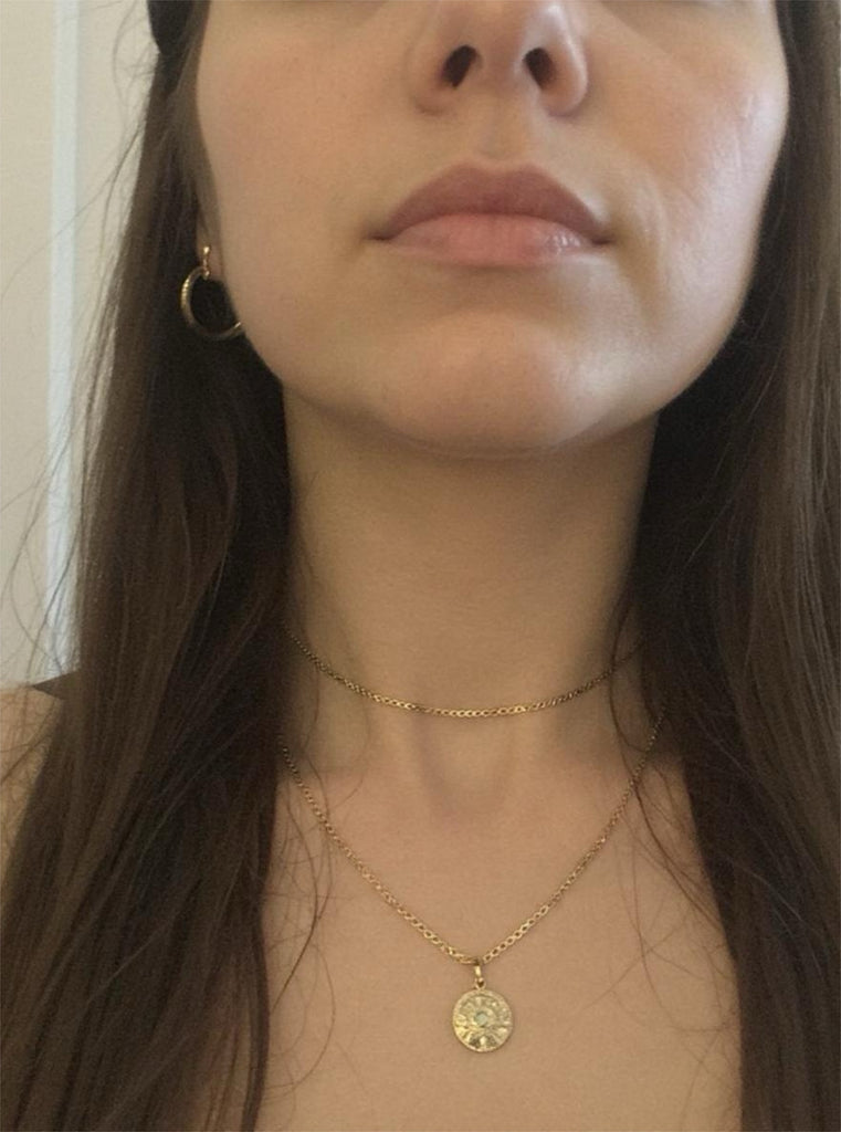 Ladies/Gents 18 Karat Yellow Gold Box Link Chain