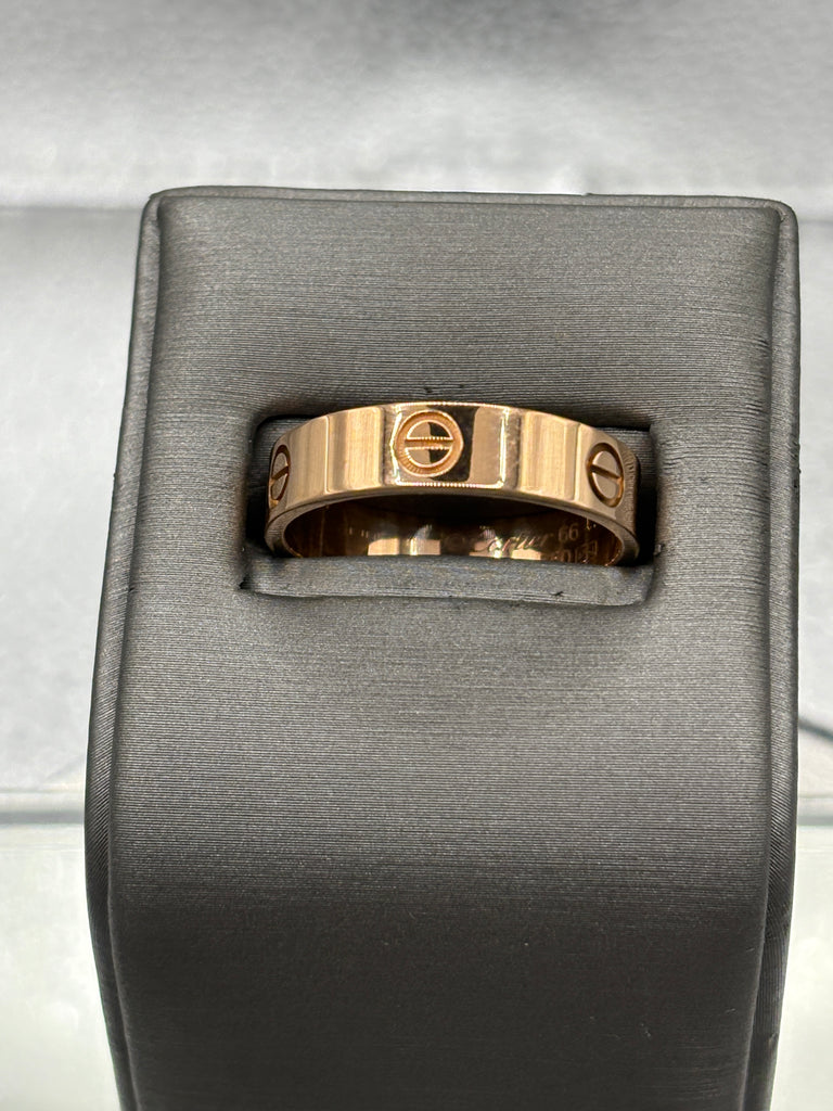 Cartier Vintage Ladies/Gents 18 Karat Rose Gold 66 Love Band
