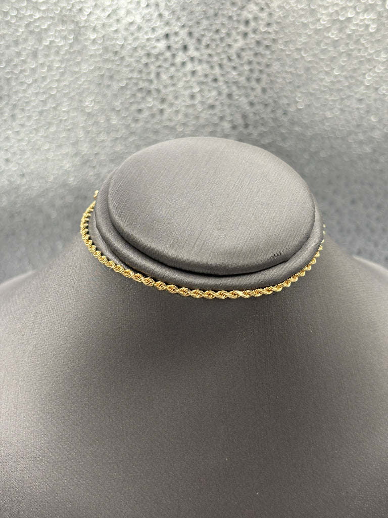 14 Karat Yellow Gold Ladies / Gents Royal Bar Link Bracelet