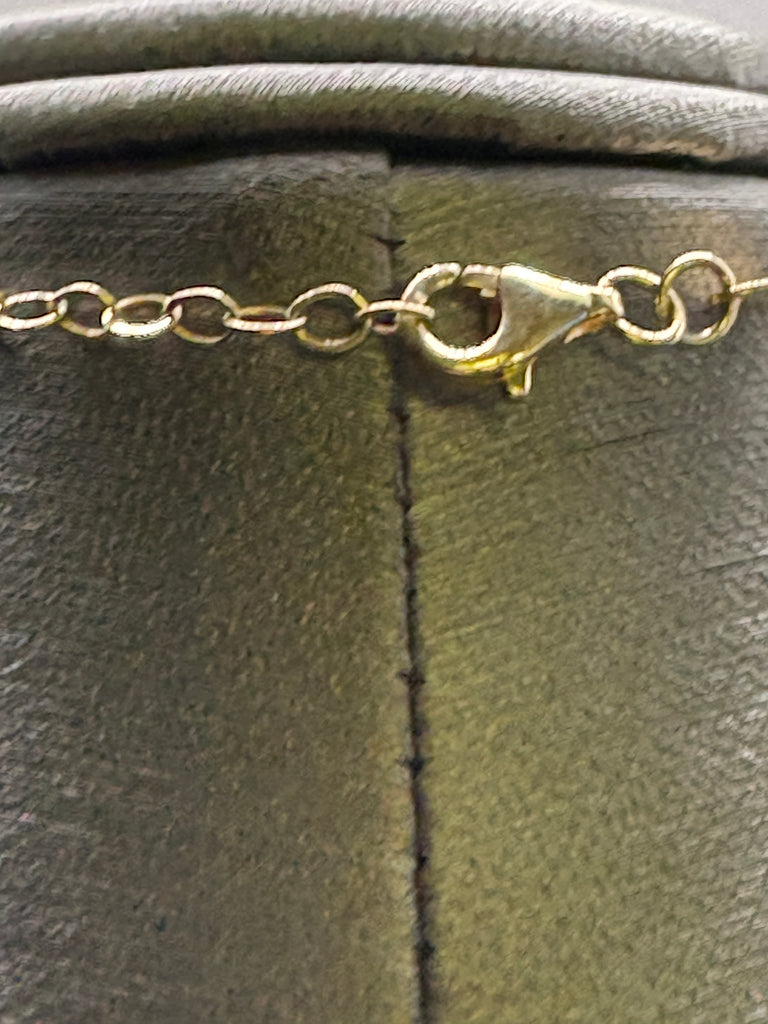 14 Karat Yellow Gold Ladies Di-Cut Multi Style Link Bracelet