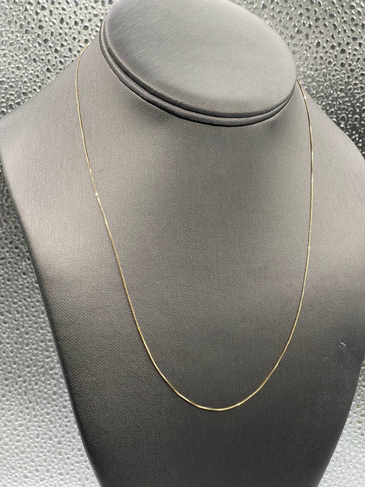 Ladies 14 Karat Solid Yellow Gold Box Chain