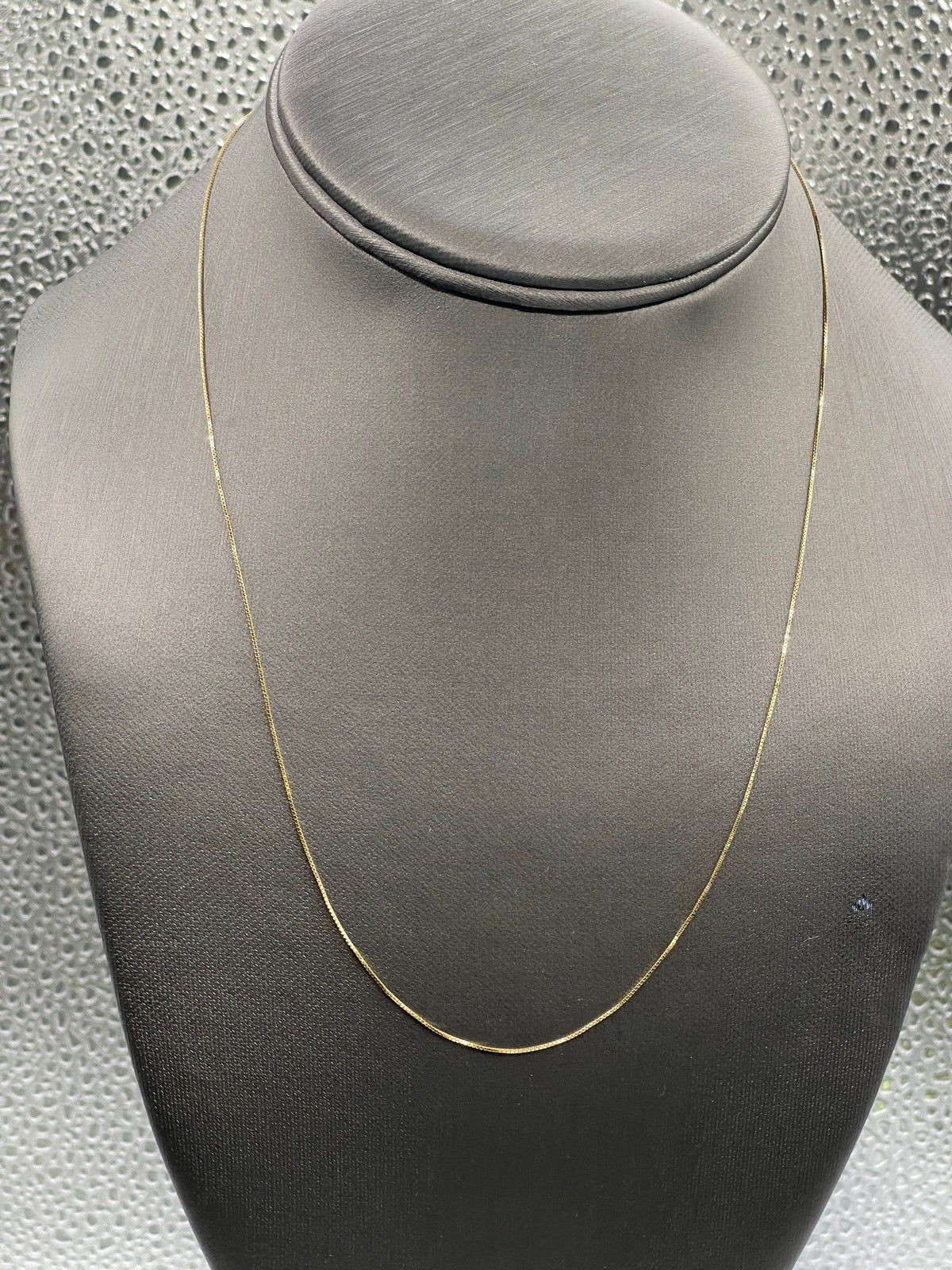 Ladies 14 Karat Solid Yellow Gold Box Chain