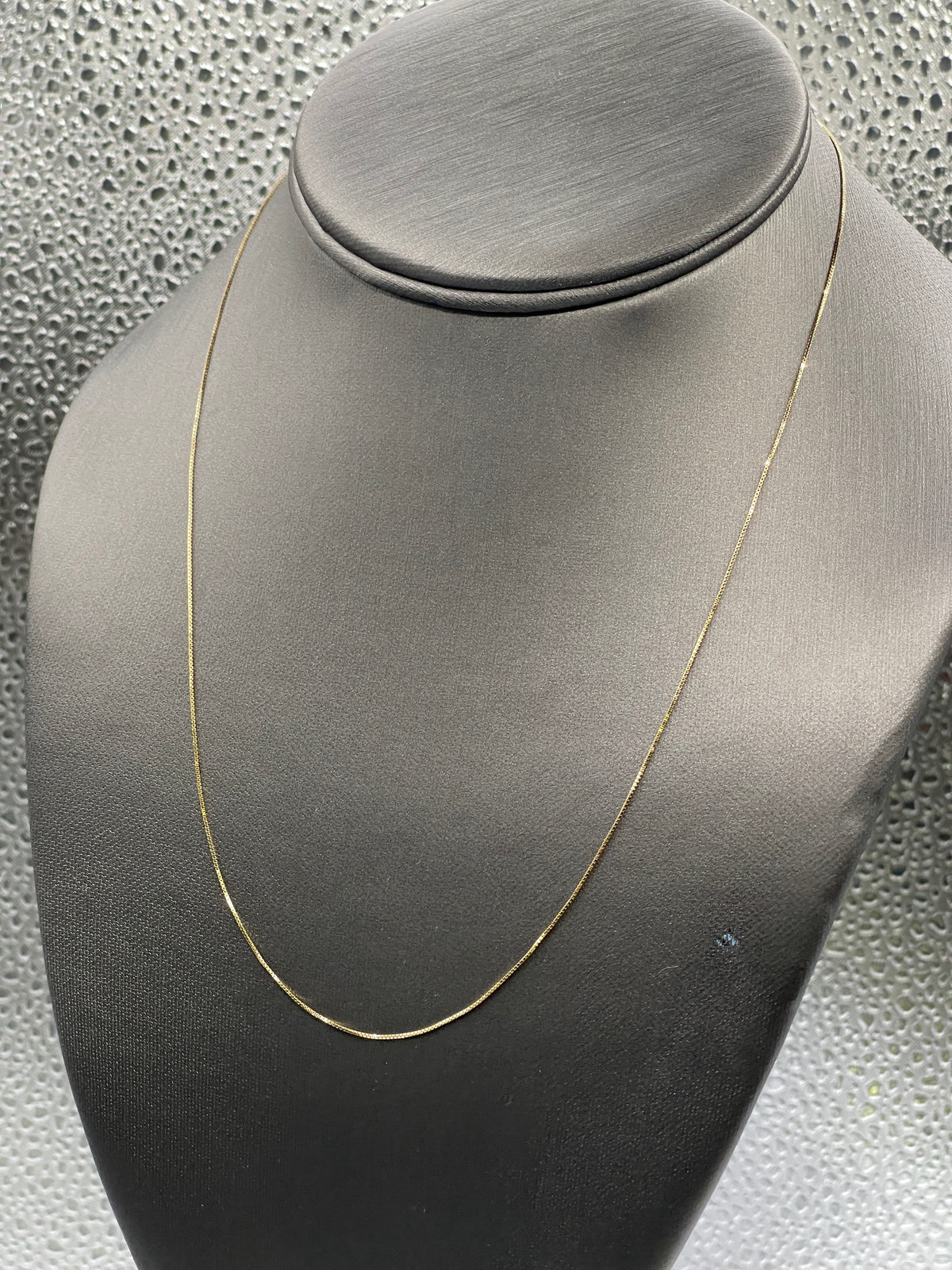 Ladies 14 Karat Solid Yellow Gold Box Chain