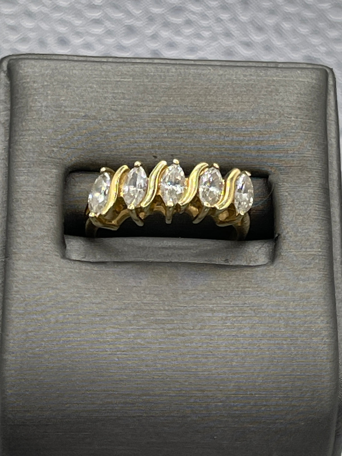 14KT Solid Yellow Gold 2 CARAT CUBIC ZONICA TENNIS RING - Philadelphia Gold & Silver Exchange