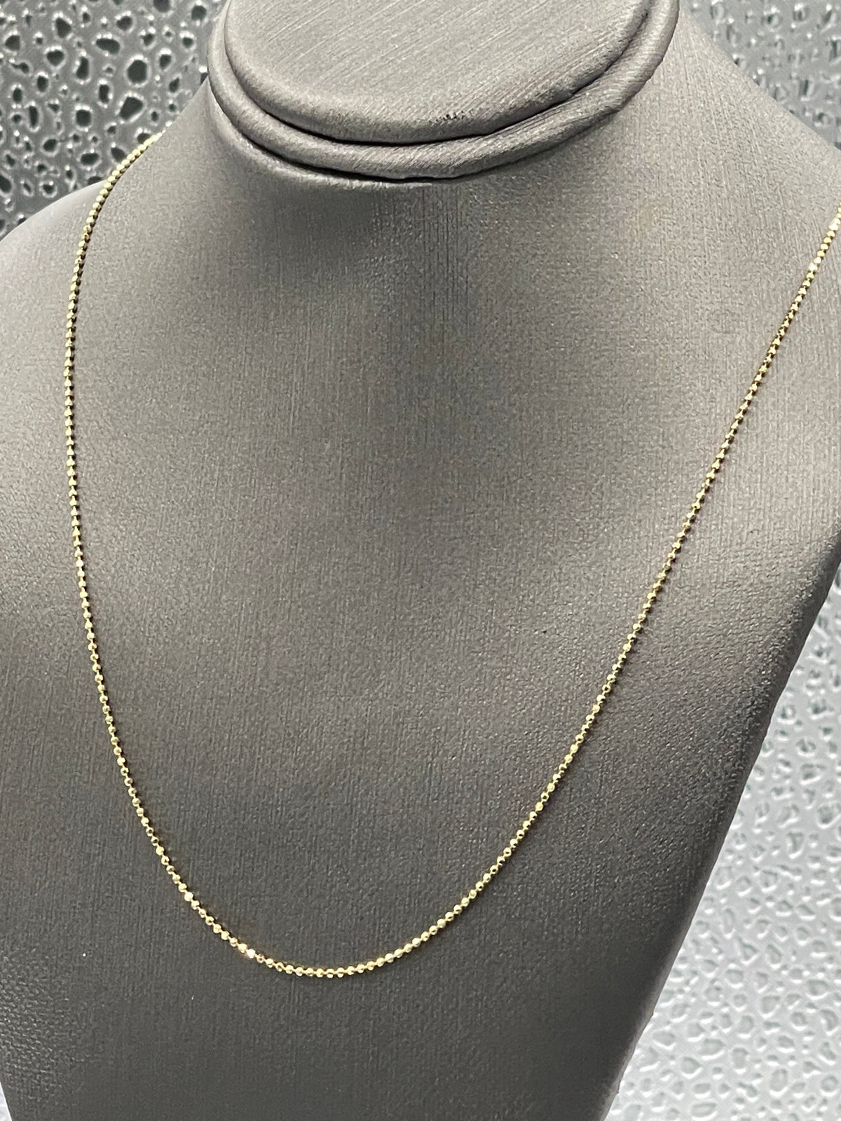 View one of Ladies 14 Karat Solid Yellow Gold Bead Chain