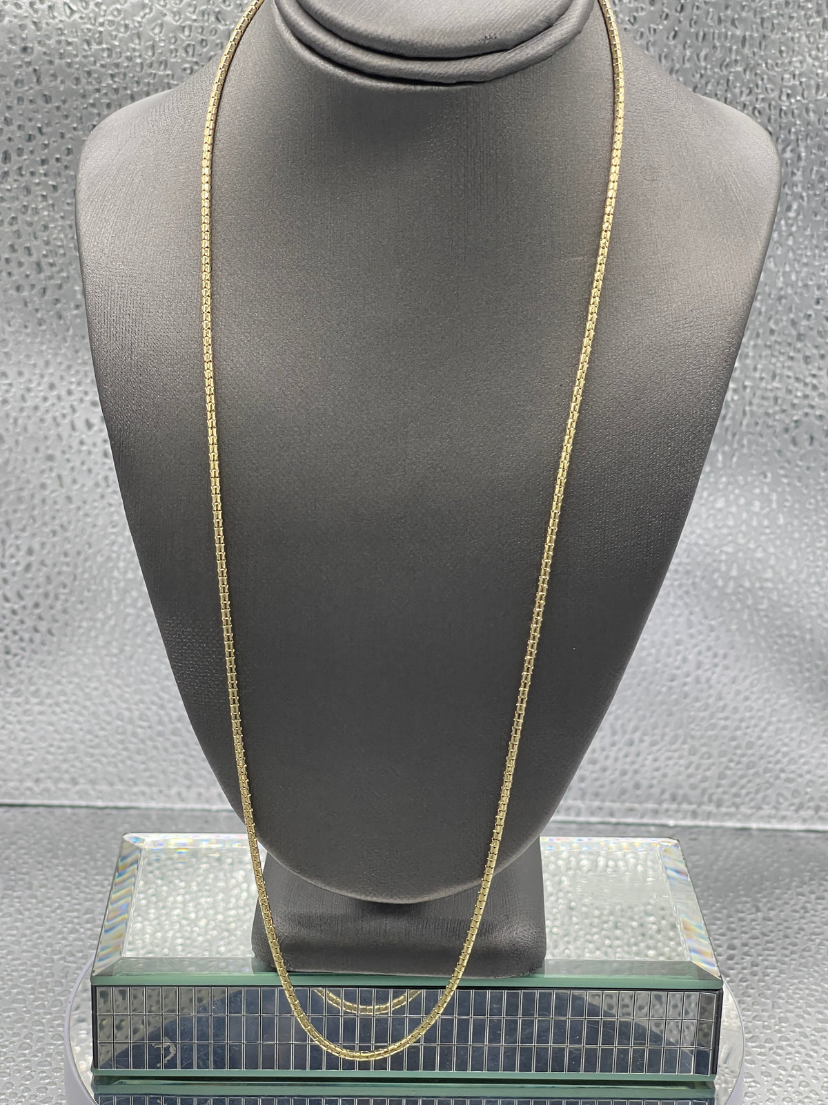 View two of Ladies or Gents 14 Karat Solid Yellow Gold Snake Chain